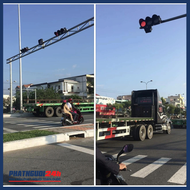 Tình huống vi phạm giao thông bị camera ghi lại tại Đà Nẵng 