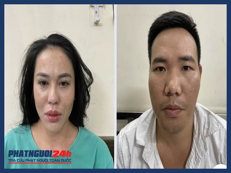 Cưỡng đoạt tiền của khách Vũ Kim Nhung và Nguyễn Khắc Hiền cùng bị bắt 