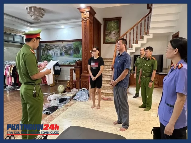 Tống đạt quyết định khởi tố, lệnh bắt bị can Lê Văn Hòa