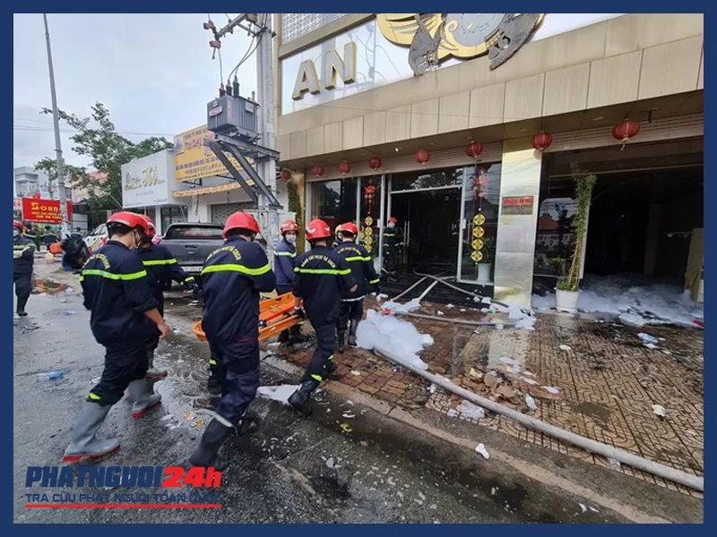 Vụ vi phạm phòng cháy chữa cháy tại quán karaoke An Phú, Bình Dương làm 32 người chết vào tháng 9.2022
