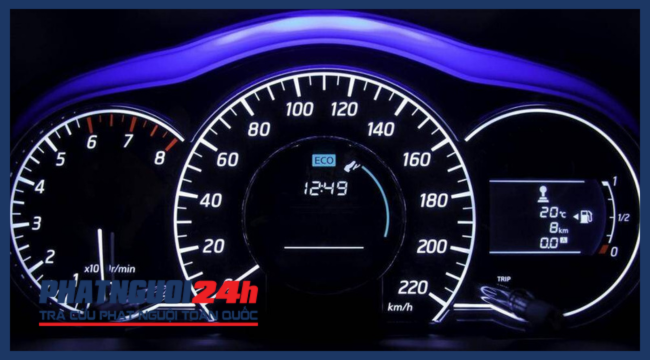 Người điều khiển xe cần nắm rõ tốc độ cho phép ở khu vực để không chạy vượt quá tốc độ.